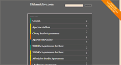 Desktop Screenshot of 13thandolive.com